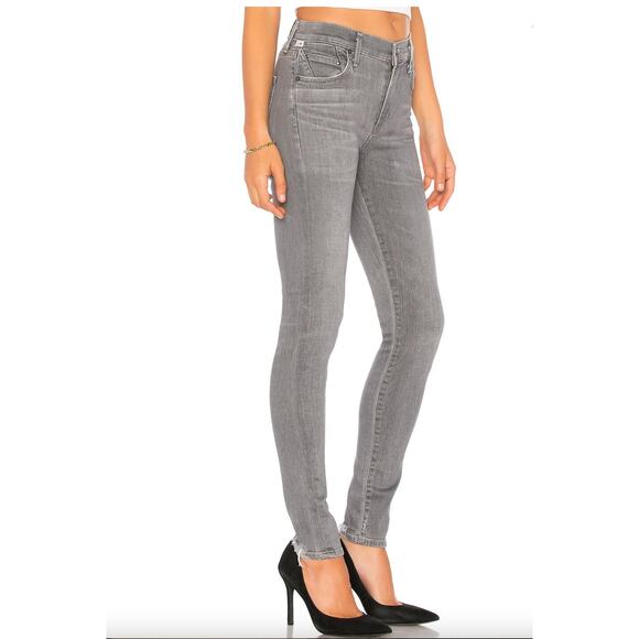 Anthropologie Citizens of Humanity Rocket Sculpt High Rise Skinny Size 27P NWT - Picture 2 of 15